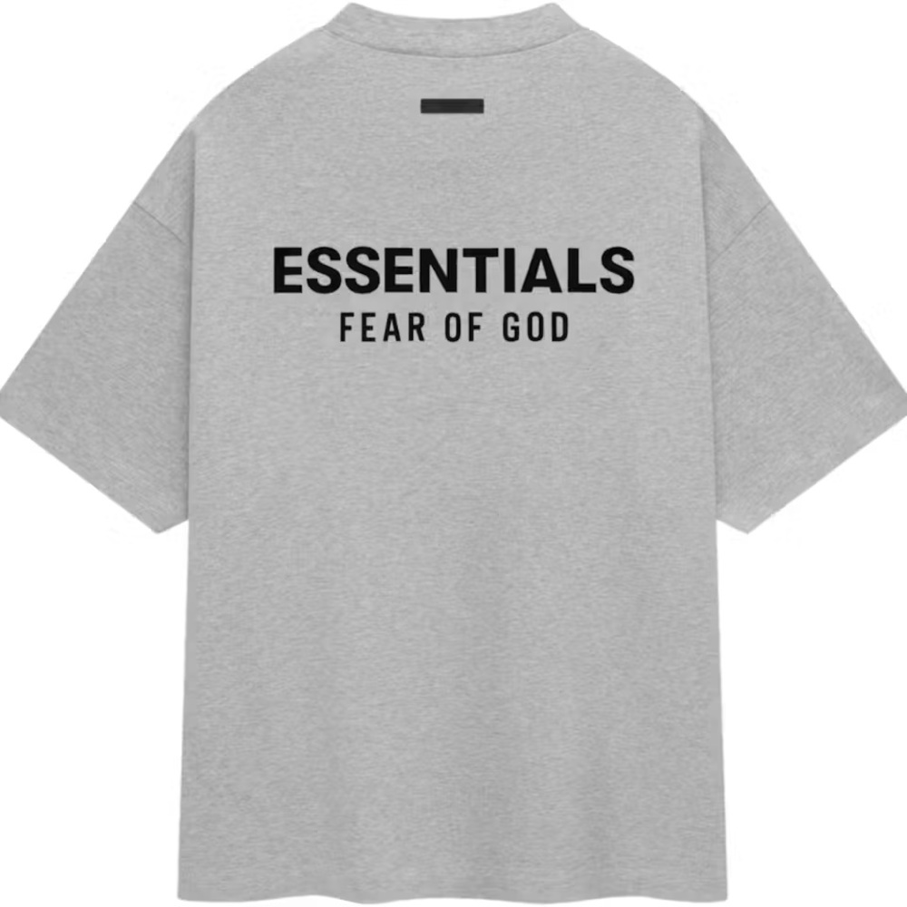 NWT Fear of God Essentials Heather Gray Tee
